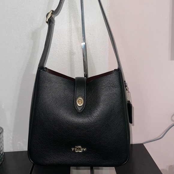 Coach Handbags - Coach Hadley Convertible Crossbody Bag Black